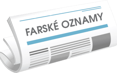 Farské oznamy 15.5. – 22.5.2022
